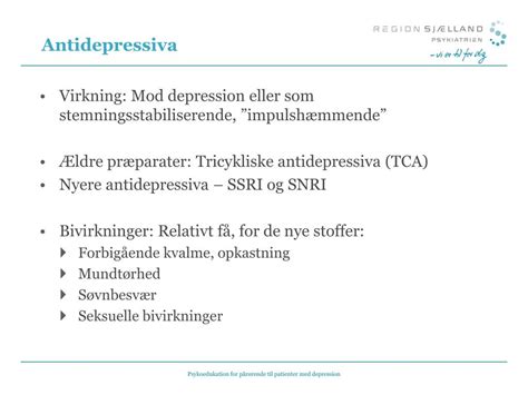 Ppt Tema P R Rendeundervisning Psykoedukation Til Patienter Med