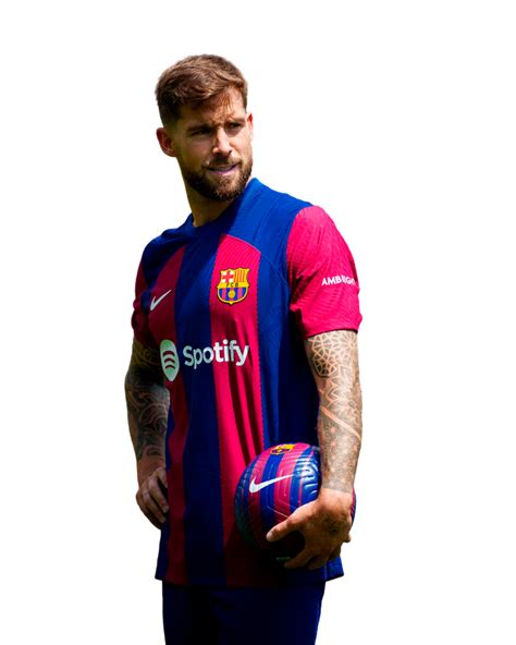 Iñigo Martínez Imagen Render PNG FCB Barcelona