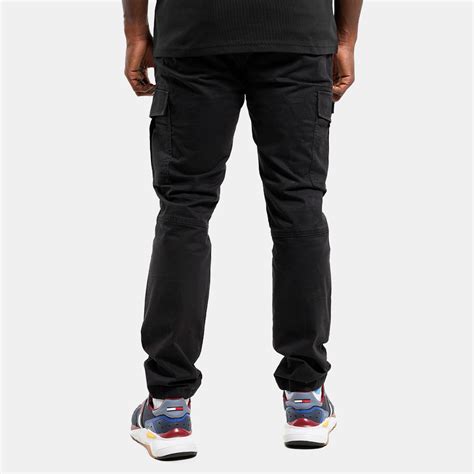 Tommy Jeans Austin Mens Cargo Pants Black Dm0dm18341 Bds