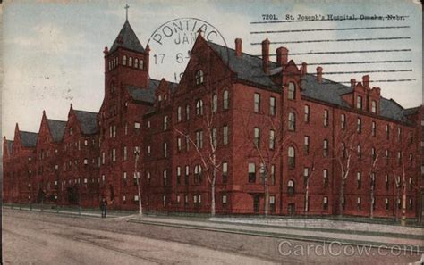 St Josephs Hospital Omaha Ne Postcard