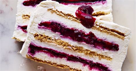 Blueberry Cheesecake Icebox Cake Punchfork