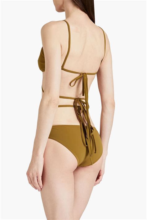 CHRISTOPHER ESBER Looped Tie Cutout Low Rise Bikini Briefs THE OUTNET