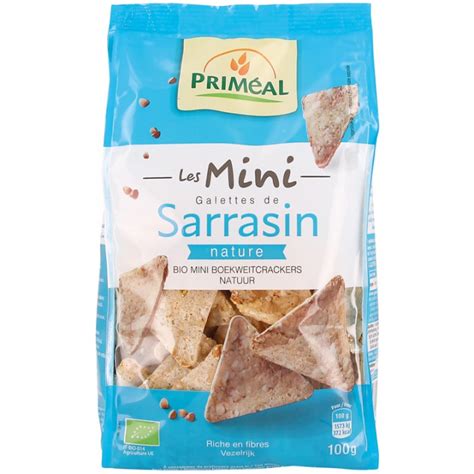 Mini Galettes Sarrasin Bio G Prim Al Belvibio