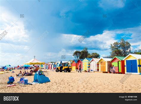 Bathing Boxes Brighton Image & Photo (Free Trial) | Bigstock