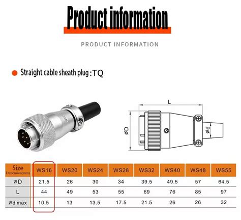 Waterproof Weipu Connector Pin Ws Ws K Tq Ws J Z Flange Panel