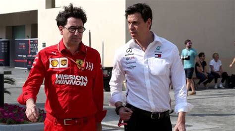 Toto Wolff Y Mattia Binotto