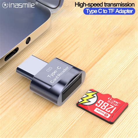 Type C Otg To Micro Sd Tf Adapter Memory Card Reader For Usb To Type C