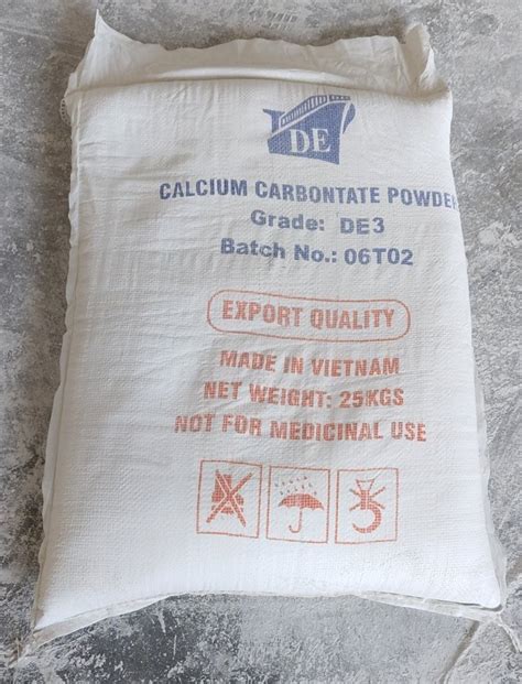 Calcium Carbonate Powder For Antacid 25kg Bag At Rs 12500 Metric Ton