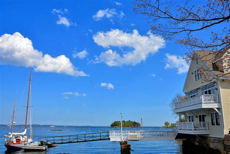 Grand Harbor Inn and Curtis Island in Camden, Maine - Encircle Photos