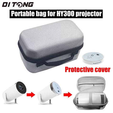 Ditong Storage Case Travel Carry Projector Bag For Magcubic Hy