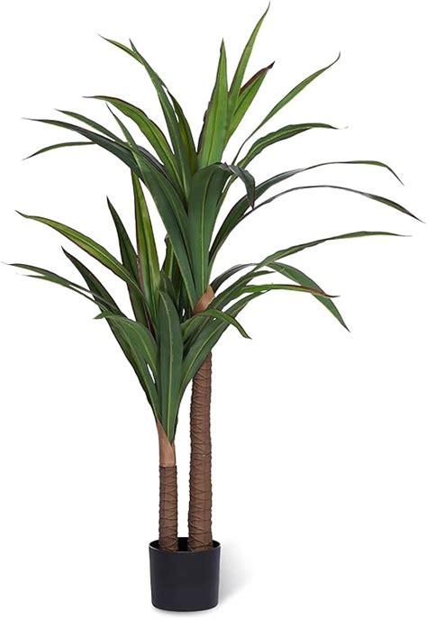 Amazon Floworld Dracaena Indoor Plant Ft Tall Faux Plant Indoor