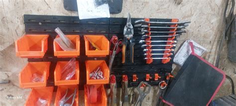 Органайзер для инструментов настенный навесной с лотками, для метизов ...