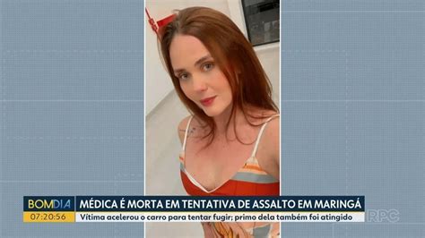 Médica morta em tentativa de assalto tinha pegado diploma há 10 dias