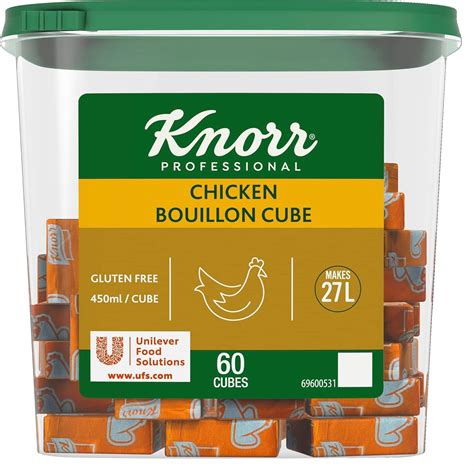 Knorr Chicken Bouillon Cubes Cubes X Ml Amazon Co Uk Grocery