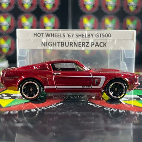 Loose Hot Wheels Shelby Gt Nightburnerz Pack Shopee Malaysia