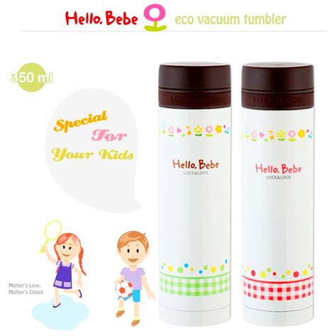 Lock Lock Lock N And Lock Hello Bebe Hot Cool Tumbler Check Ribbon Red Green Ml Ml