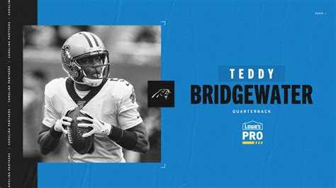 Panthers officially sign quarterback Teddy Bridgewater