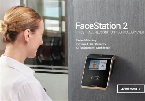 New Product Smart Face Recognition Terminal Suprema Facestation