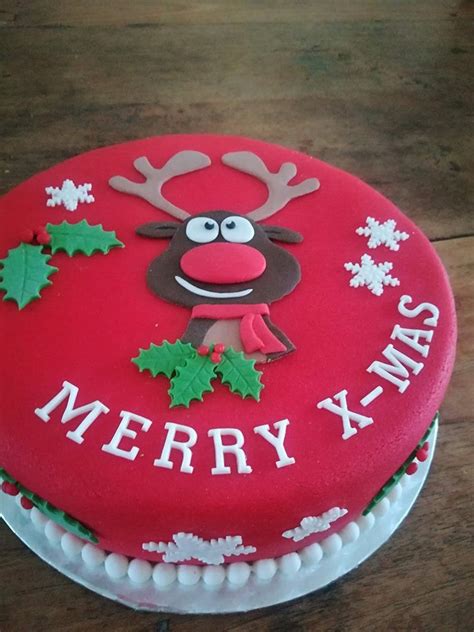 Pin Van Katherine White Op Christmas Cake Ideas Kerst Gebak