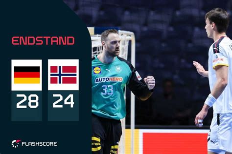 Handball WM Versöhnlicher Abschluss DHB Team siegt gegen Norwegen