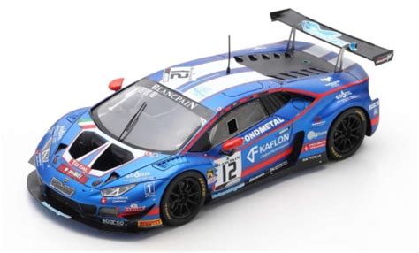 Miniature Lamborghini Huracan Spark Gt Evo No Ombra Racing H