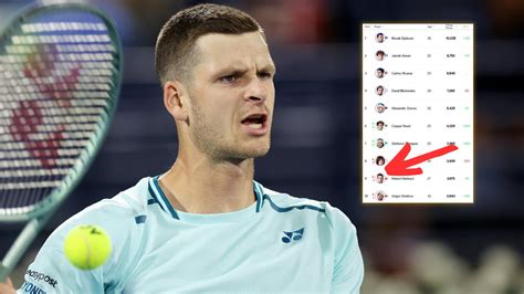 Nagłe zmiany w rankingu ATP Hubert Hurkacz jednym z poszkodowanych