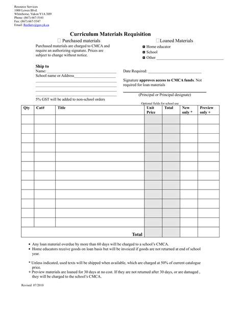 FREE 9+ Material Requisition Forms in PDF