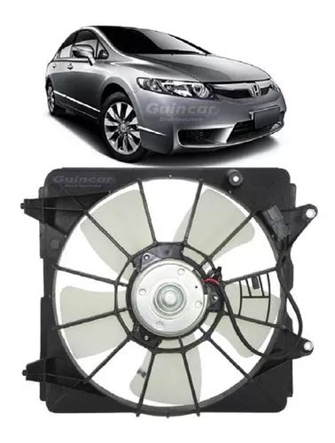 Eletro Ventoinha Do Radiador Honda New Civic At