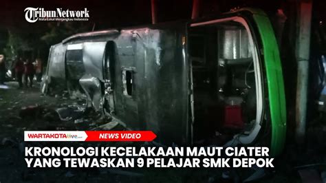 Kronologi Kecelakaan Maut Ciater Yang Tewaskan 9 Pelajar SMK Depok