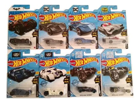 Hot Wheels Batmobile Batman Set Pack Coleccion X8 Sellados Cuotas Sin