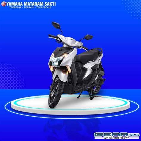 Jual Yamaha Gear 125 S Silver Jawa Tengah Di Seller Yamaha Mataram