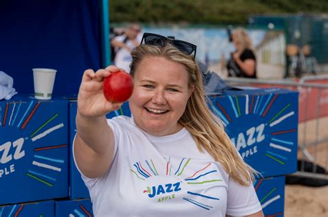 Jazz Apples Again Will Greet Swimmers That Finish Bournemouth Pier