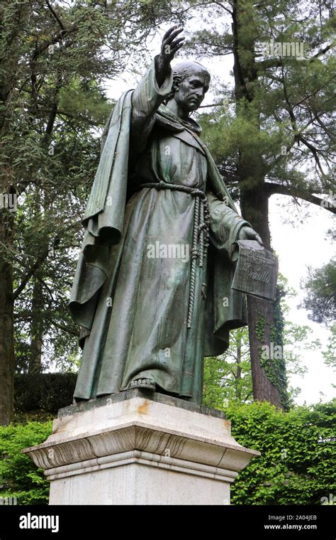 Statua Mont Sacré De Varallo Sesia Italie Statua Il Sacro Monte