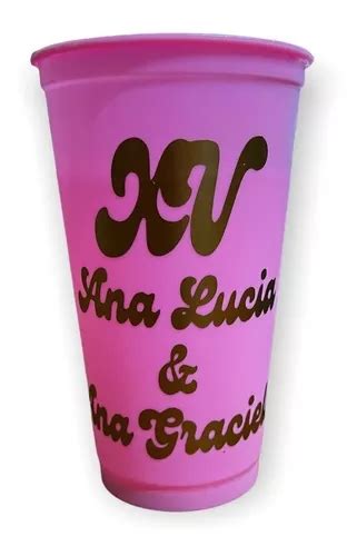 Vaso Bachelor 50 Pzas Personalizado Recorte Vinil Nombres Envío Gratis