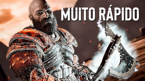 Zerando GOD OF WAR 2018 MUITO RÁPIDO no Modo MAIS DIFÍCIL Speedrun