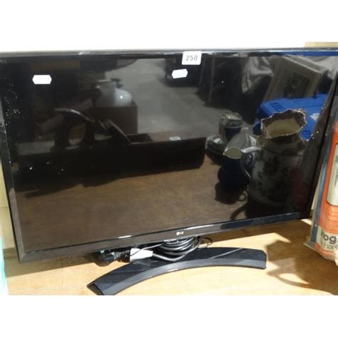 An Lg Flat Screen Tv With A Dvd Player