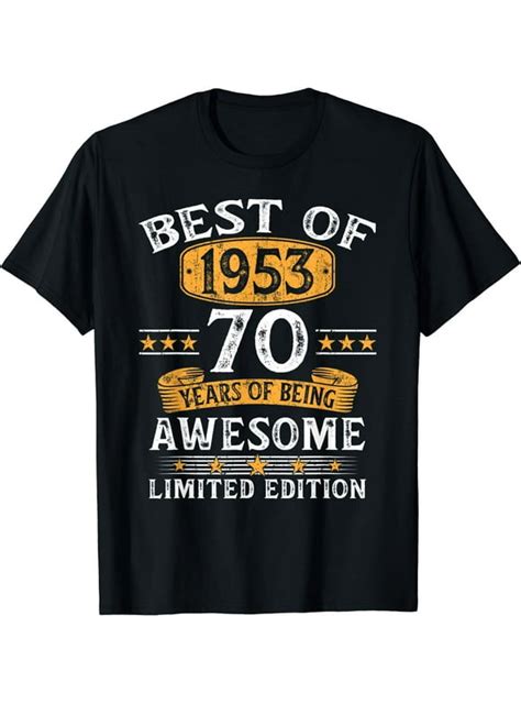 70th Birthday Ts Men