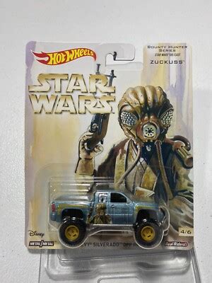 2017 Hot Wheels Star Wars Bounty Hunter Series 4 6 Chevy Silverado Off Road NIP EBay