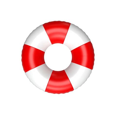 Premium Photo Lifebuoy On A White Background D Render