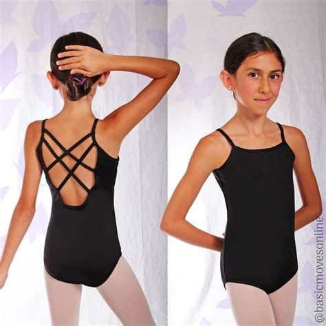 Simply A Stylish Cami Leotard With Double Cross Back Straps Comfortable With A Stretch Fit That