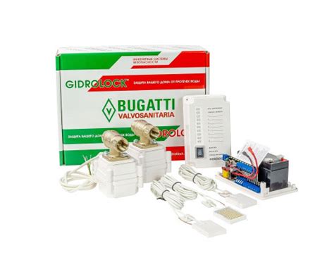 Система защиты от протечек Gidrolock Premium BUGATTI 1/2" купить в ...