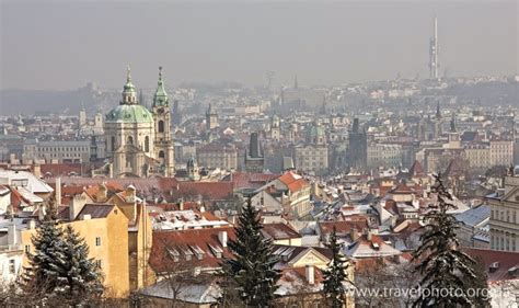 Прага зимой. Фото зимнего города