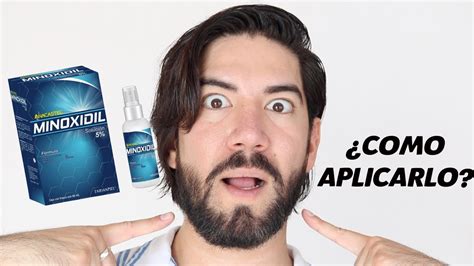 COMO APLICAR MINOXIDIL CORRECTAMENTE PARA HACER CRECER LA BARBA J M