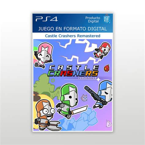 Castle Crashers Remastered PS4 Digital Primario