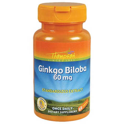 Ginkgo Biloba Extract Thompson Good Vibrations Apothecary