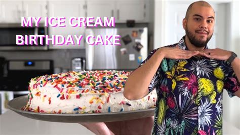 DIY Ice Cream Cake Birthday Cake A Sweet Celebration YouTube