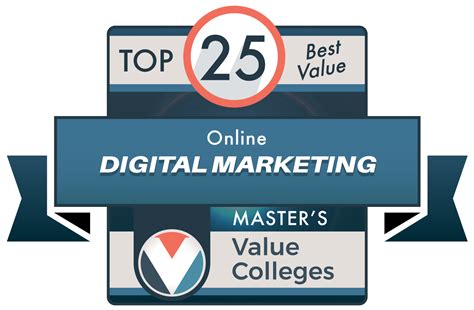 Value Colleges 25 Best Value Online Digital Marketing Masters Programs