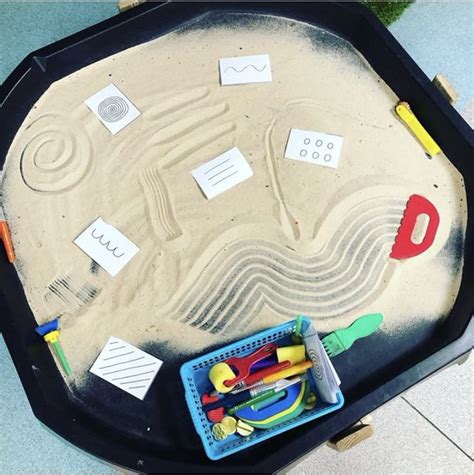 mark making sand tray ideas eyfs tuff tray ideas toddlers toddler