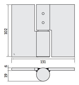 Prison Heavy Duty Hinge Trio Australia