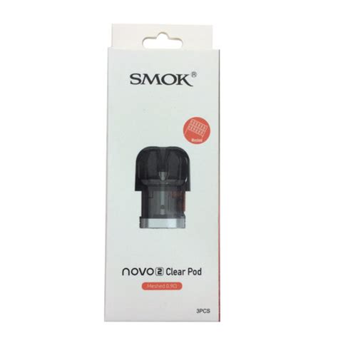 Smok Novo 2 Clear Pod Mesh 09 3ct